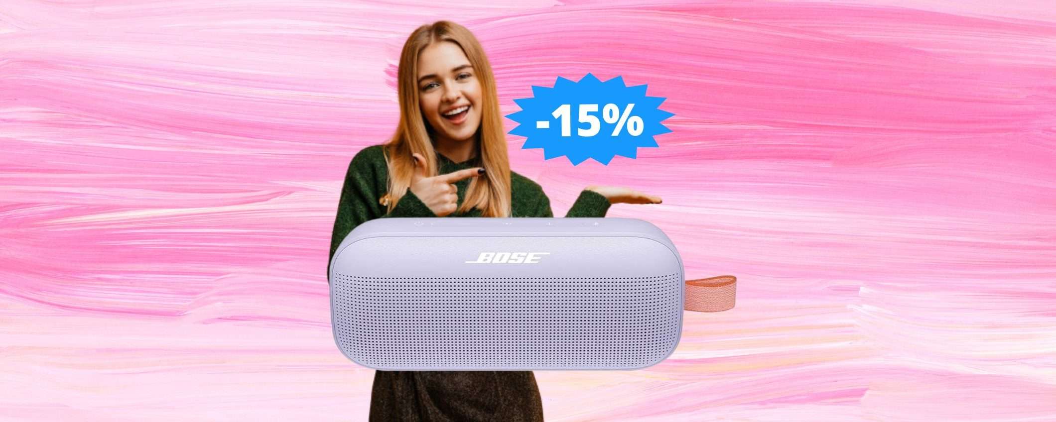 Speaker BOSE SoundLink Flex: stile e qualità in SUPER sconto