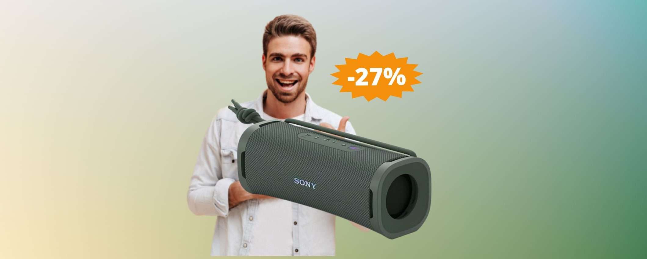 Speaker Sony ULT FIELD 1: bello, potente e in MEGA sconto del 27%