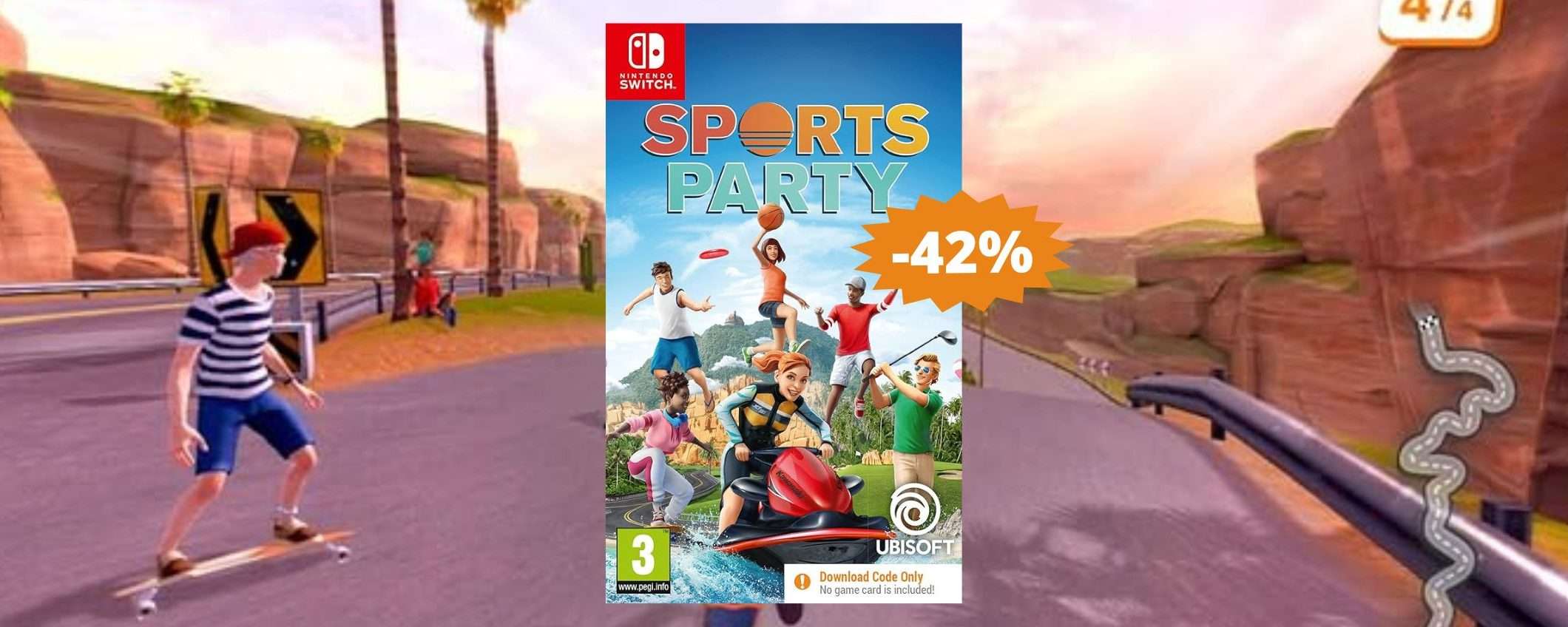 Sports Party per Nintendo Switch: puro DIVERTIMENTO (-42%)