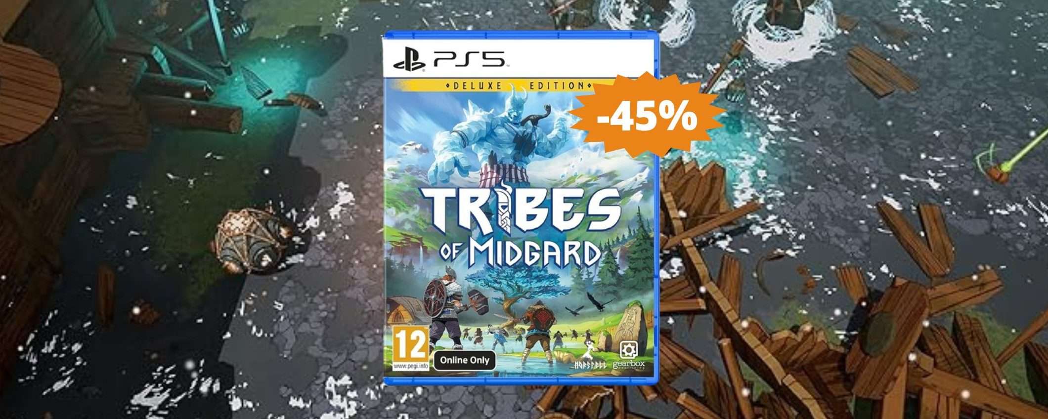 Tribes of Midgard per PS5: un'AVVENTURA epica in sconto FOLLE (-45%)