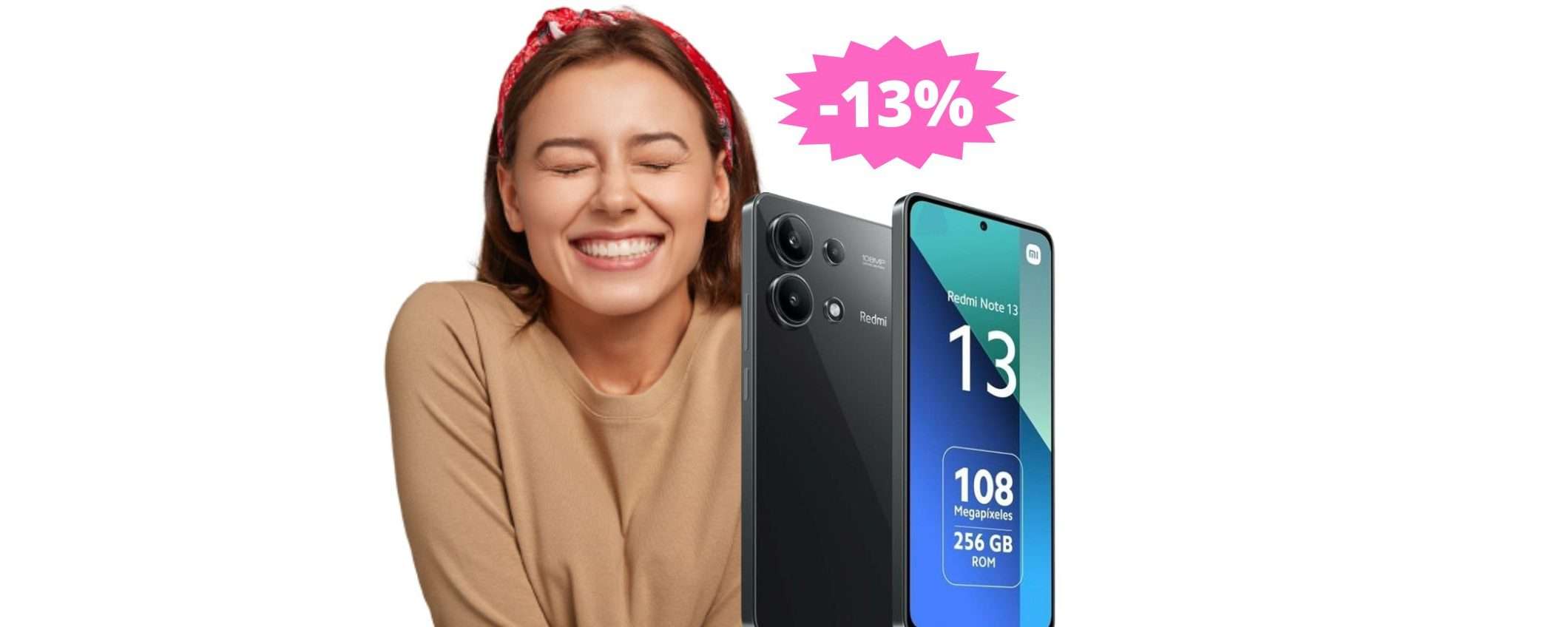 Xiaomi Redmi Note 13: qualità e affidabilità in SCONTO su Amazon