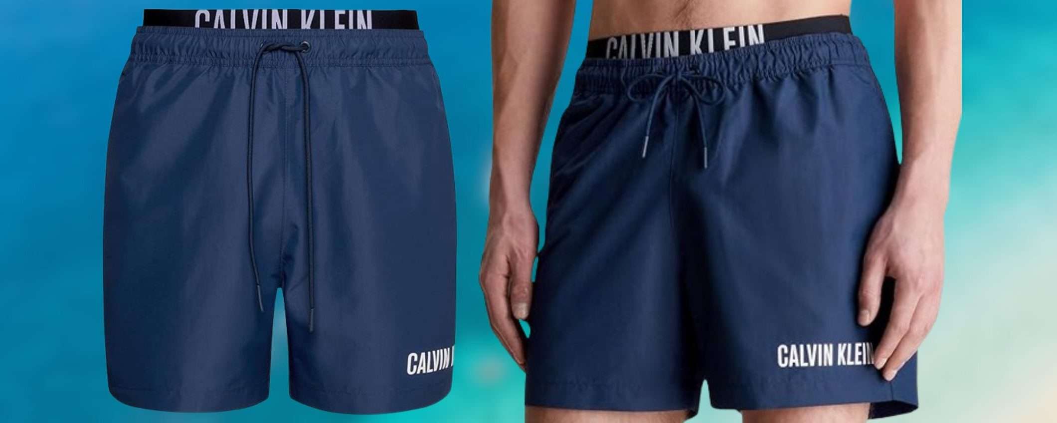 Calvin Klein: 34€ per lo STREPITOSO costume da bagno, sconto 51% su Amazon