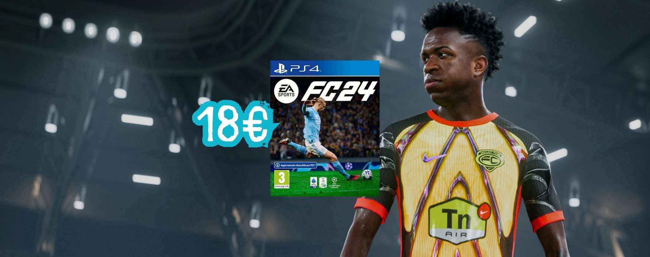 EA SPORTS FC 24: prezzo SHOCK per la versione PS4, solo 18€