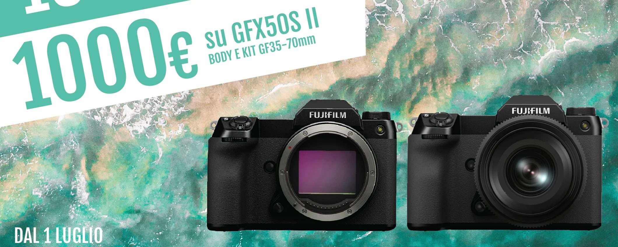 Ottieni fino a 1.600 euro di sconto su queste fotocamere Fujifilm