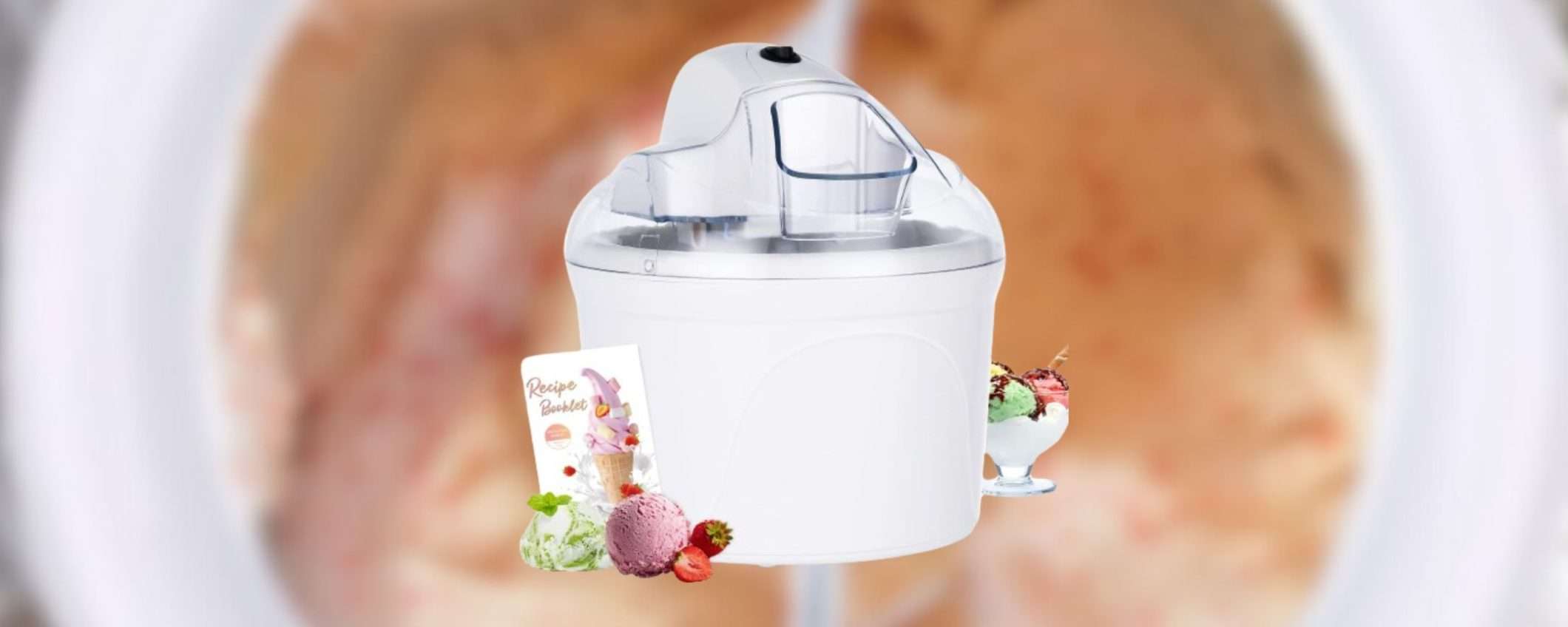 Gelatiera elettrica AUTOMATICA a prezzo SHOCK su Amazon (22€)