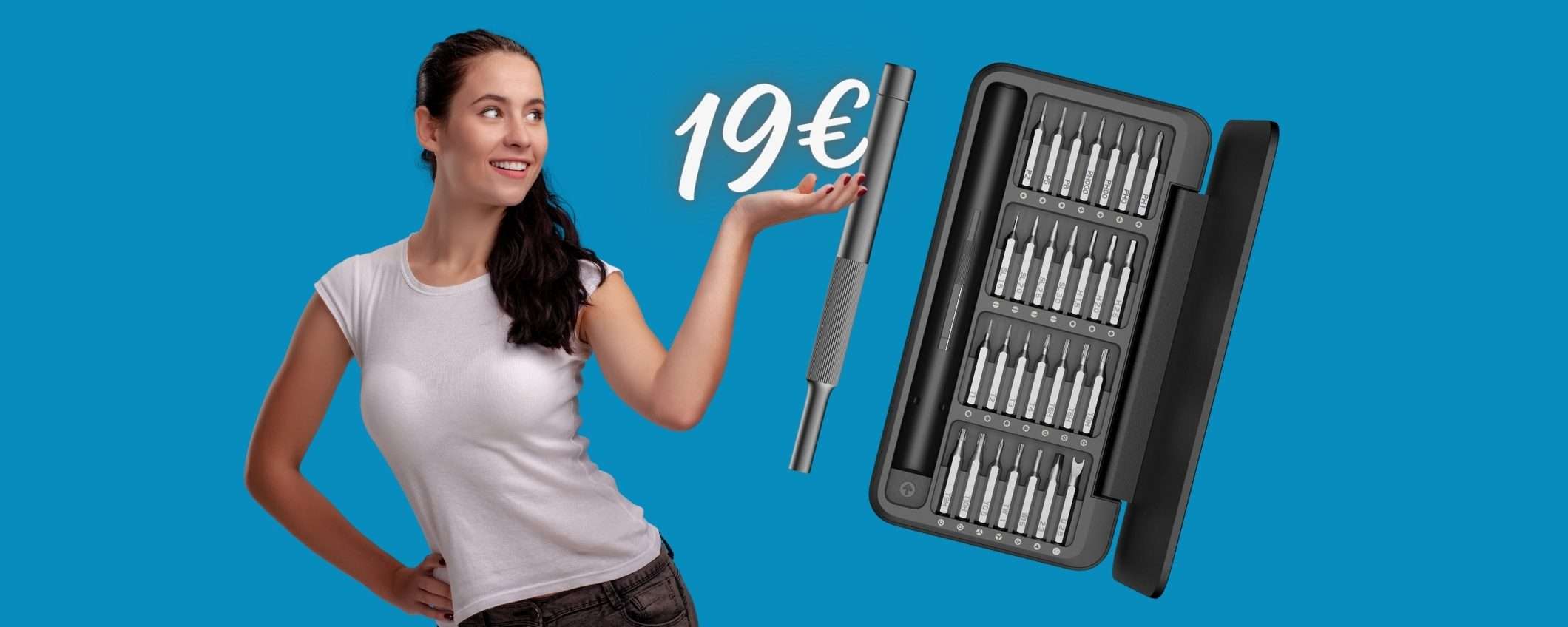 GENIALE gadget a POCHISSIMO: set di cacciaviti di precisione a 19€