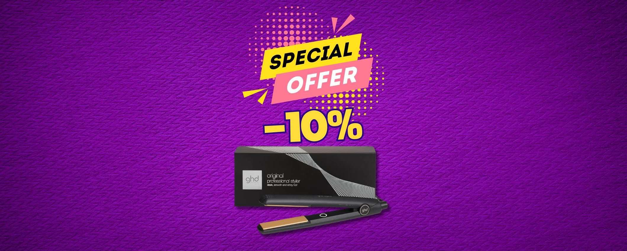 Piega meglio che dal parrucchiere con ghd Original Styler (-10%)