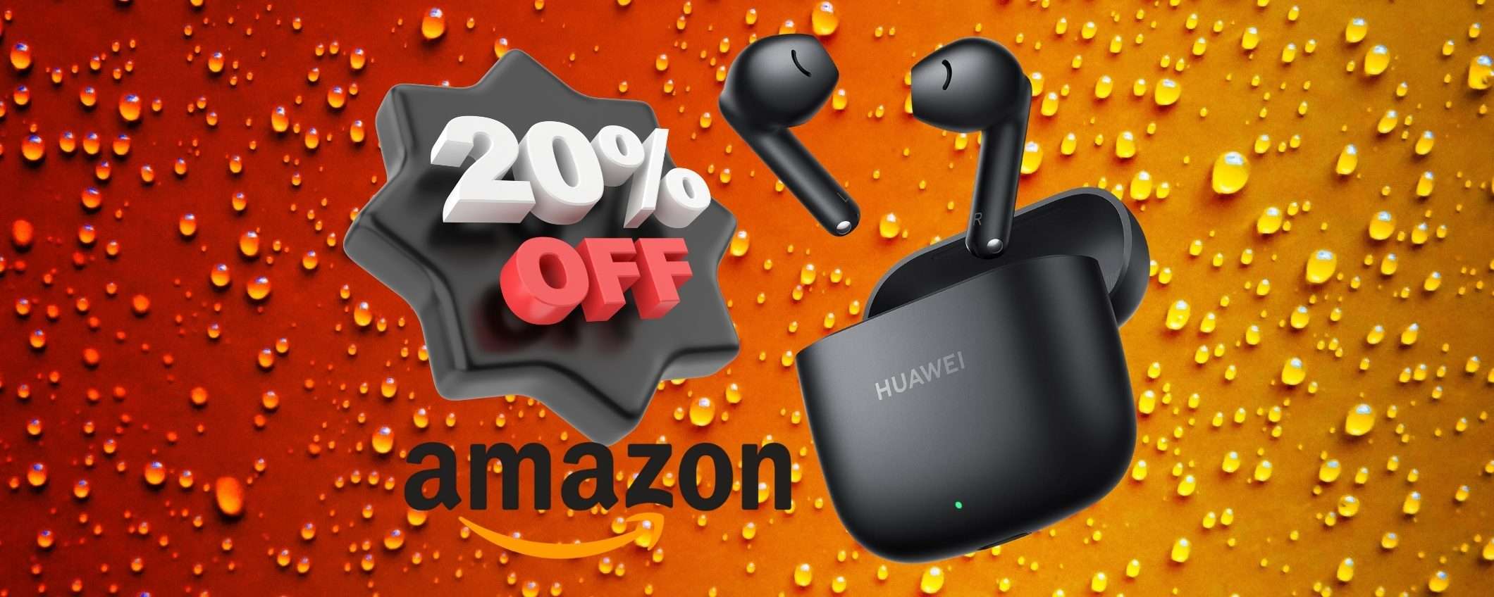 HUAWEI FreeBuds SE 2 al PREZZO più BASSO su Amazon (-20%)