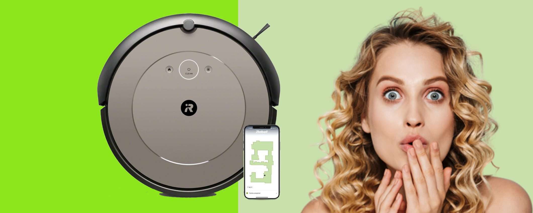 iRobot Roomba I1: robot POTENTE al prezzo PAZZESCO (265€)