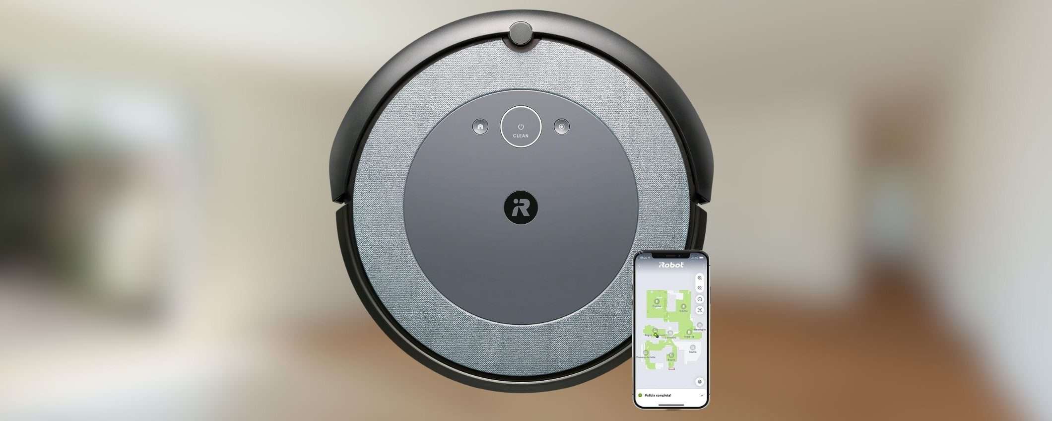 iRobot Roomba I3152: MINIMO STORICO (-35%) e anche a RATE