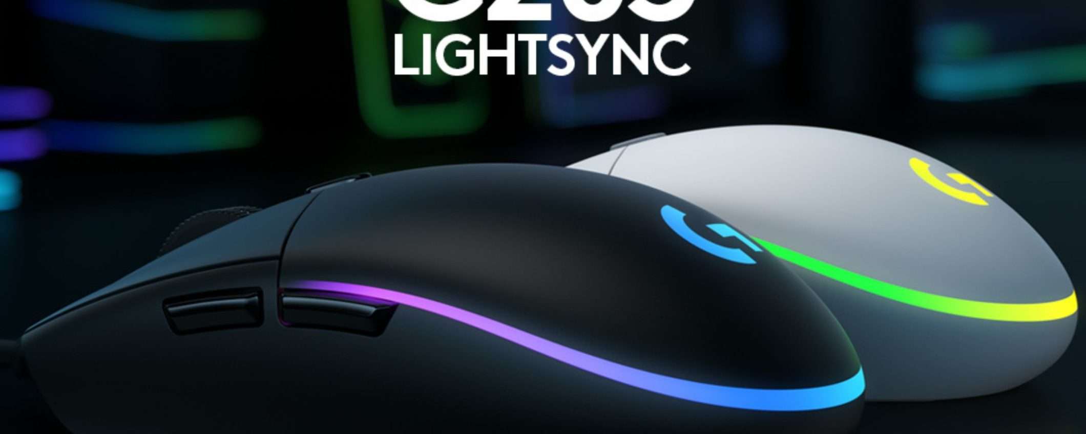 Il mouse da gaming entry-level Logitech G203 Lightsync ad APPENA 29€ su Amazon