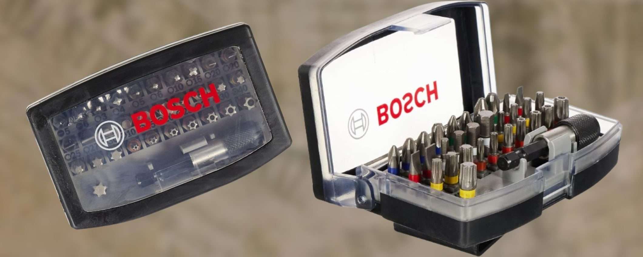 Sconto 48% per il MITICO kit BOSCH 32 in 1: solo su Amazon (tuo a 11,99€)