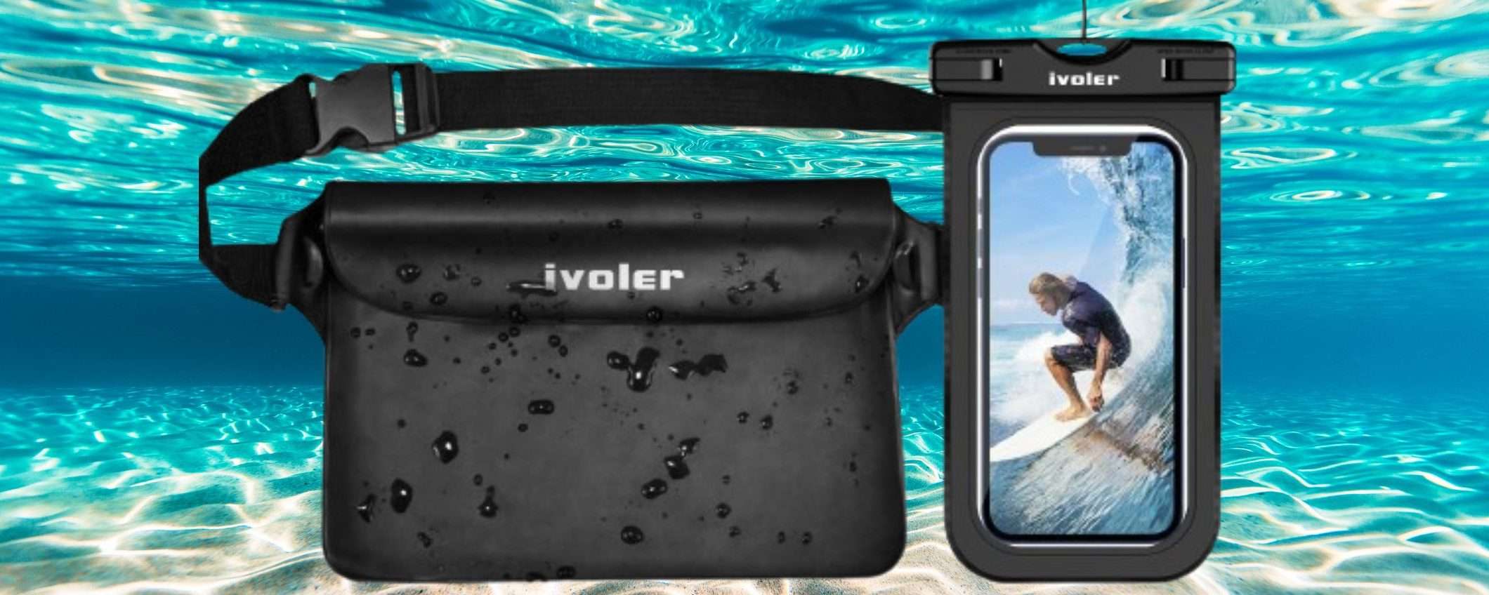 Proteggi smartphone e altri oggetti in spiaggia: kit IMPERMEABILE a 10€