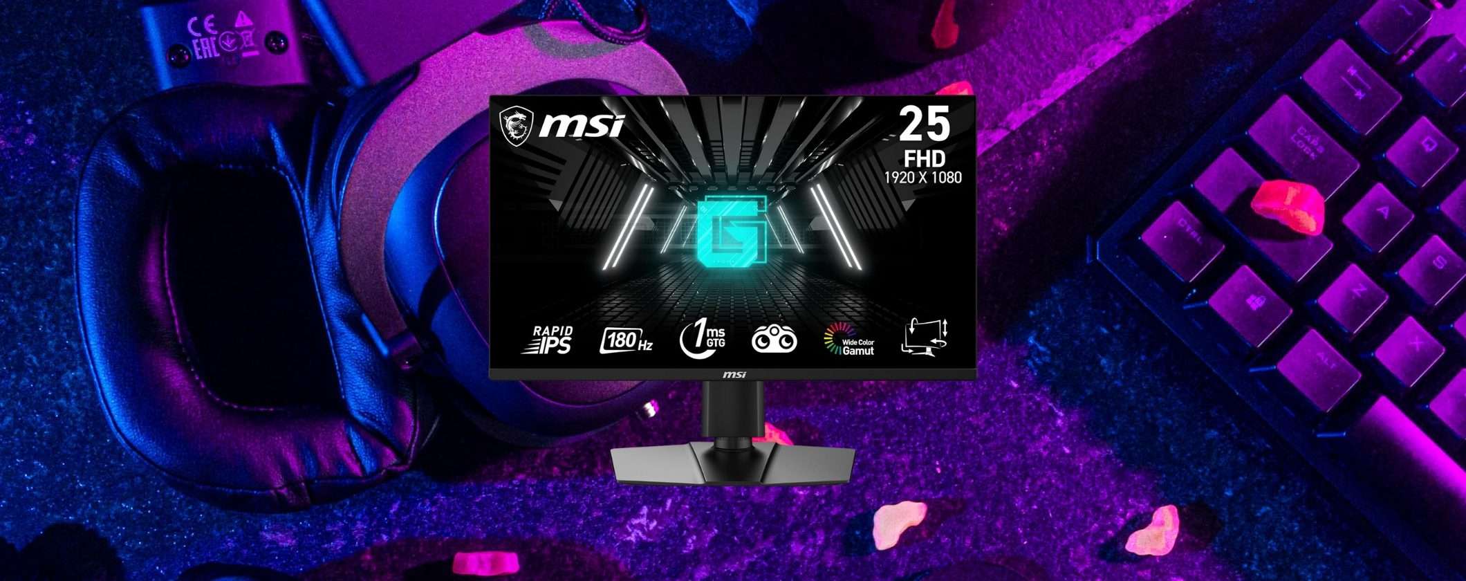 Monitor Gaming MSI a 180Hz tuo a 139€ con il Prime Day