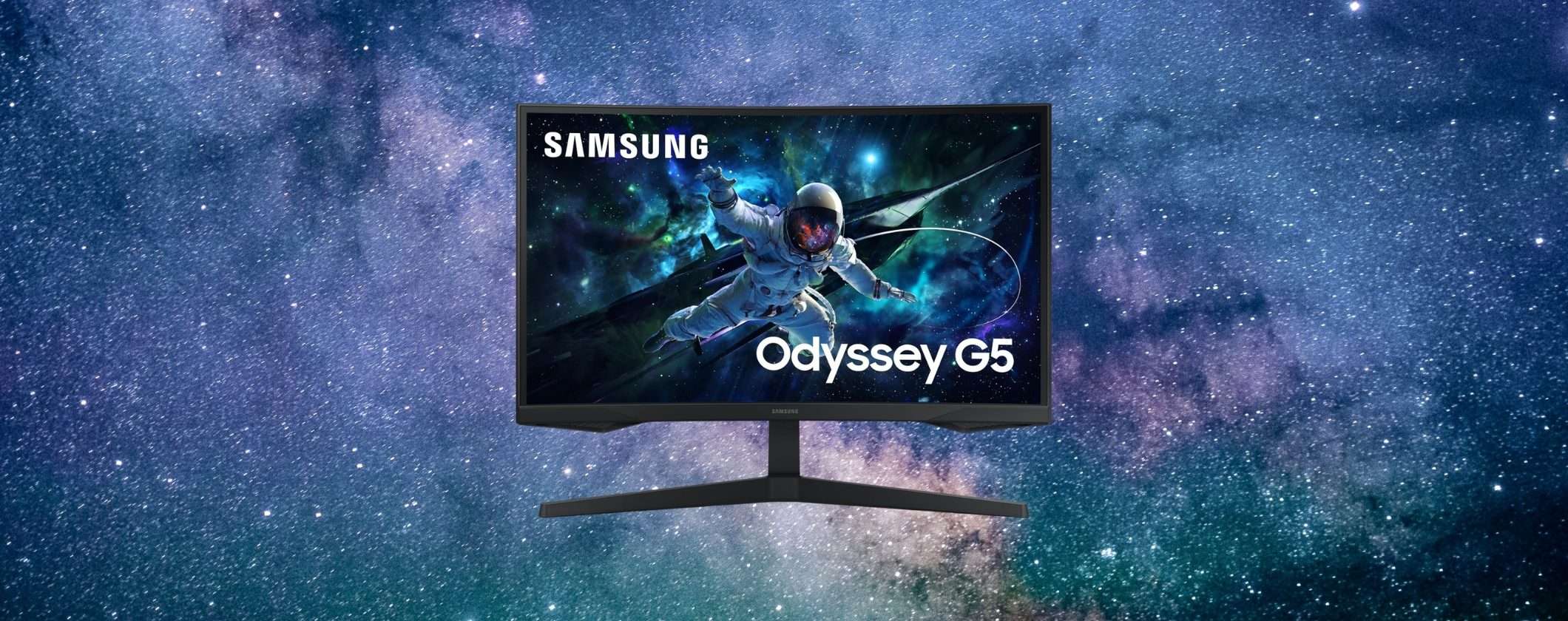 Monitor Gaming Samsung Odyssey G5: il curvo in PROMO al Prime Day