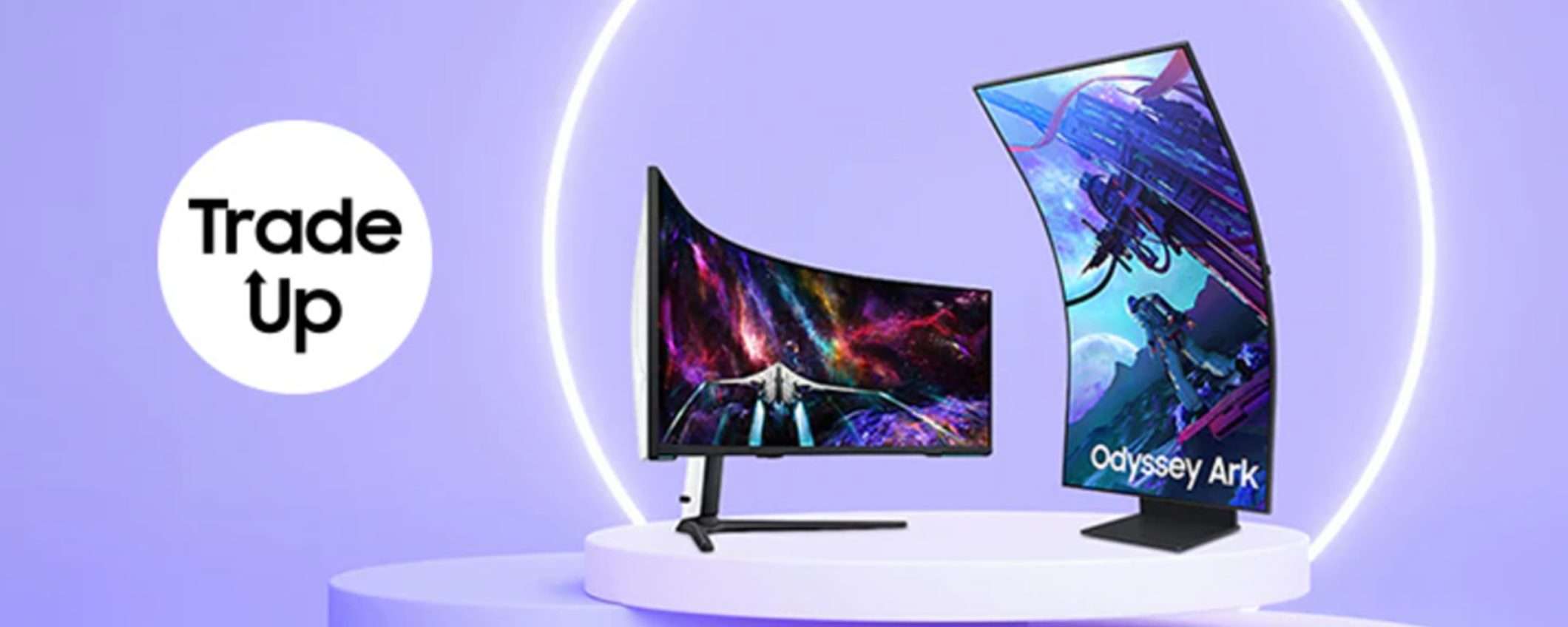 Monitor Samsung: fino a 500 euro di sconto con la permuta dell'usato