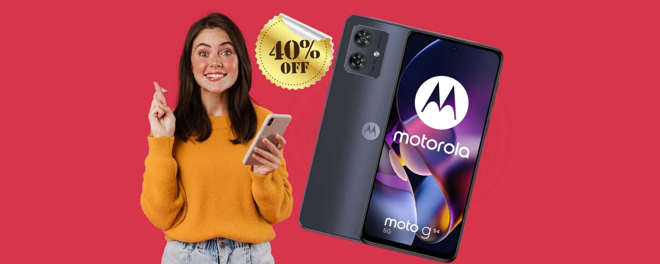 Motorola G54 5G CROLLA su eBay al 40% e ora è un BEST BUY