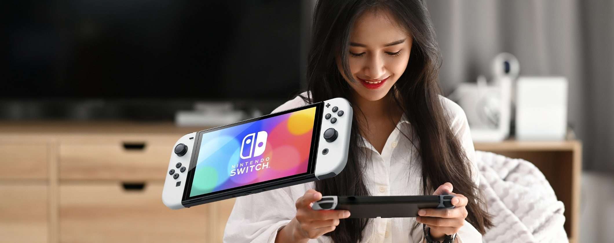 Nintendo Switch OLED Bianca in PROMO anche TASSO ZERO