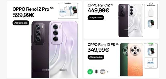 oppo reno 12 series bundle