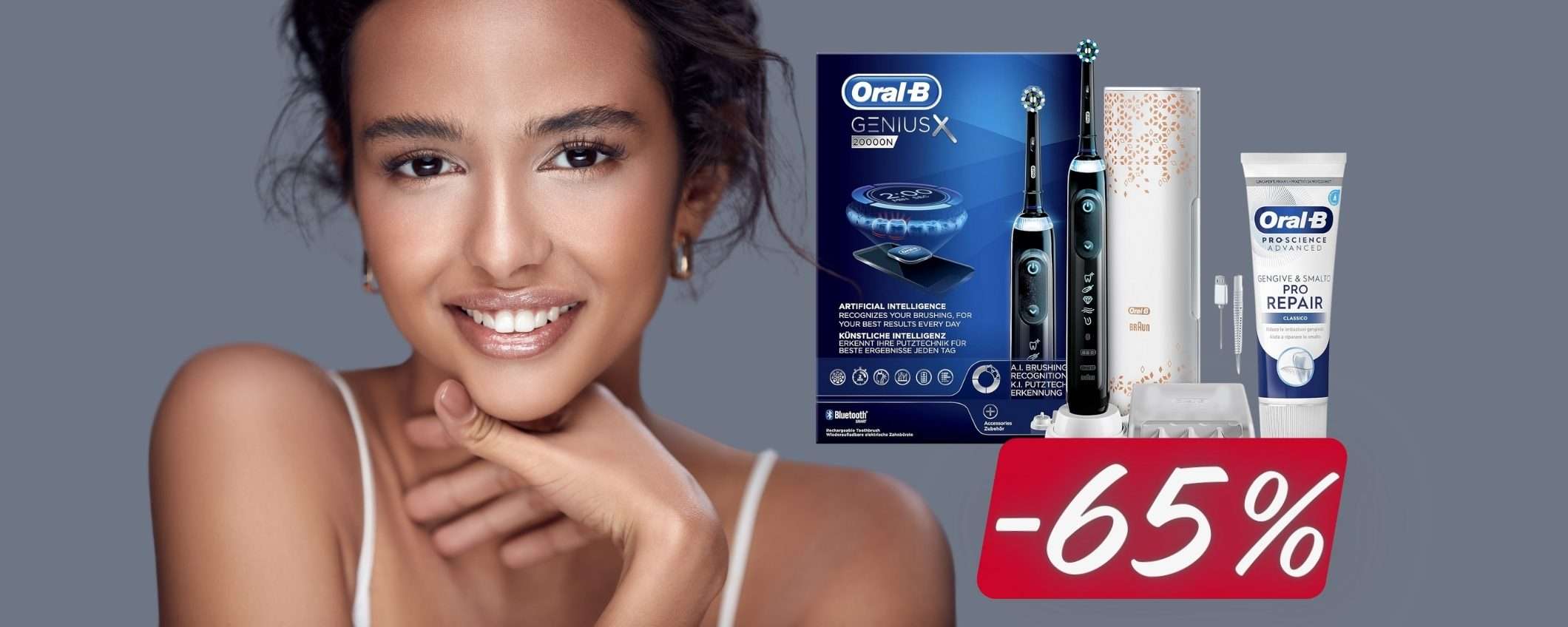 Oral-B Genius X a COSTO AZZERATO al Prime Day 2024 (-65%)