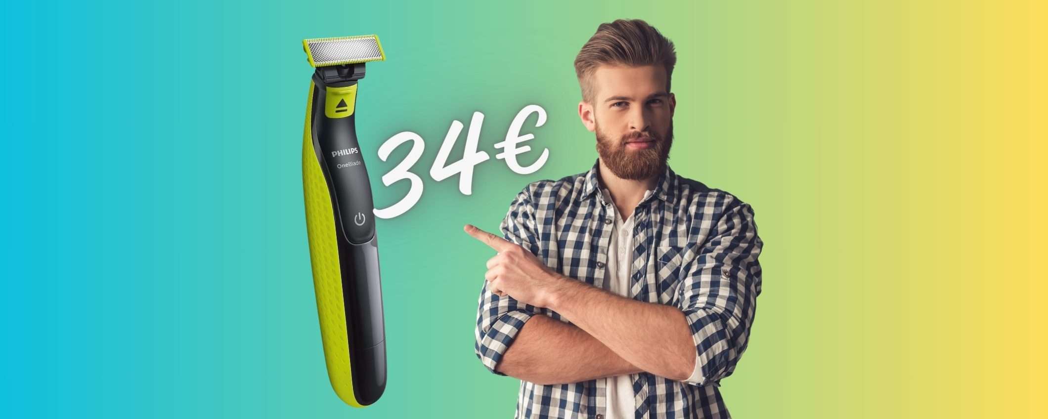 Philips OneBlade (quasi) al PREZZO più BASSO su Amazon, best buy