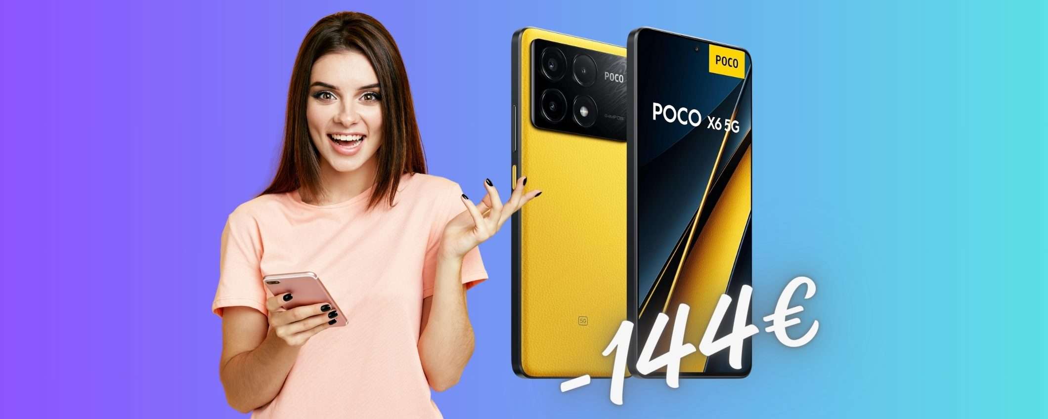 POCO X6 Pro 5G (12/512GB) in SCONTO FOLLE di 144€ su eBay