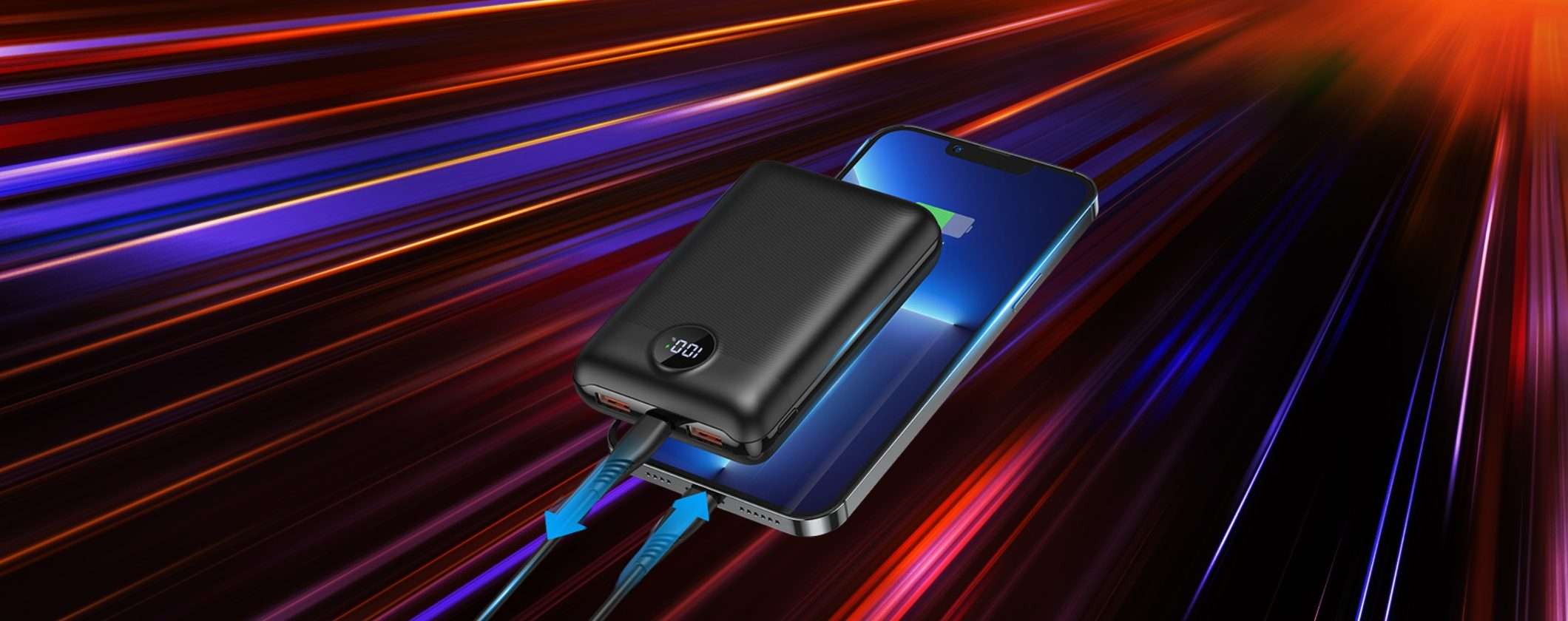 Power Bank 20000 mAh in DOPPIO SCONTO su Amazon (22€)