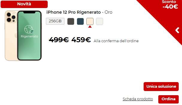 iPhone rigenerati con Iliad