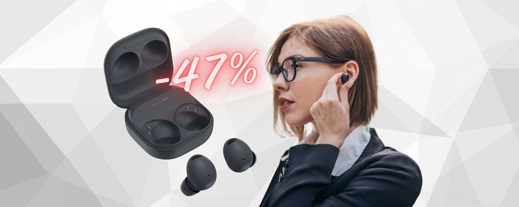 Samsung Galaxy Buds2 Pro: auricolari wireless PREMIUM al 47% in MENO