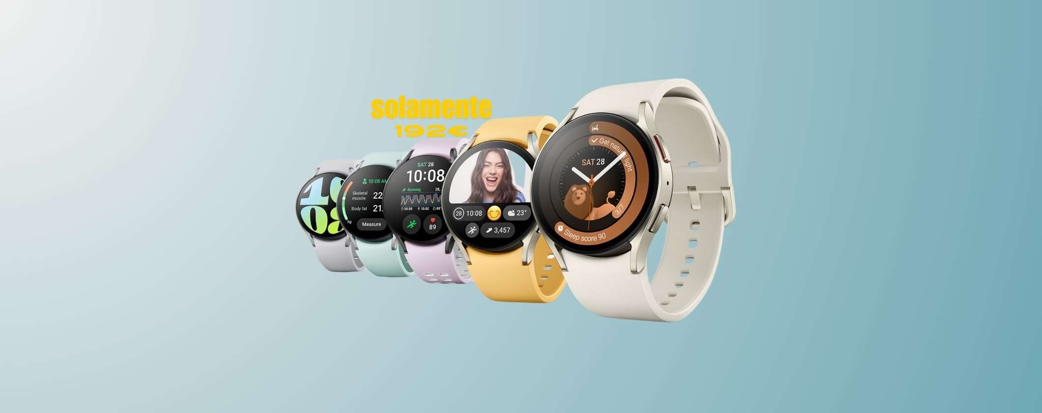 Samsung Galaxy Watch6: ULTIMI PEZZI a soli 192€ su ePrice