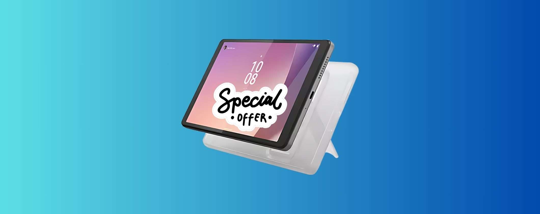 Tablet Android FANTASTICO sotto i 100€ sul Lenovo Store