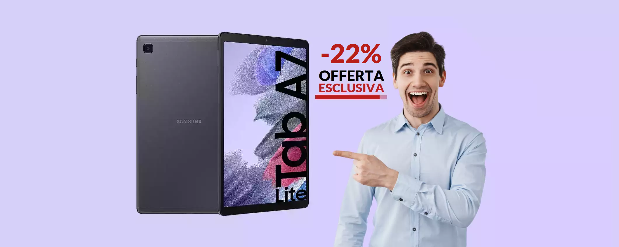 Samsung Galaxy Tab A7 Lite è un AFFARE a poco più di 150€