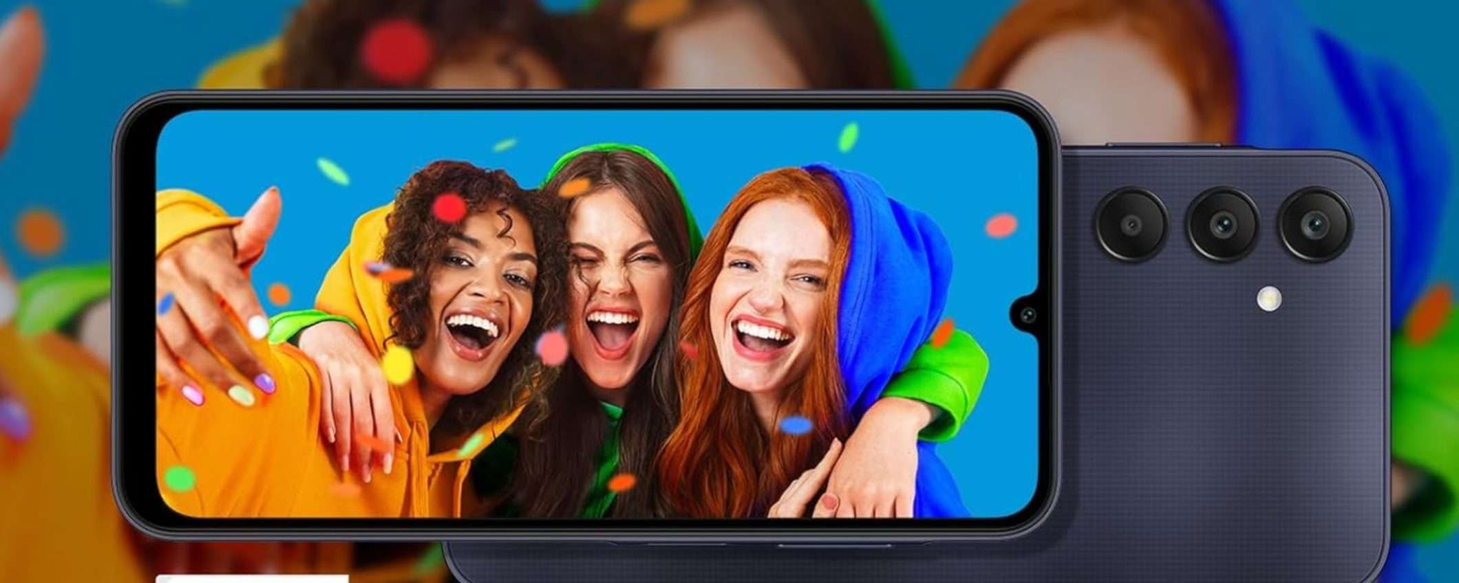 Torna il MEGA SCONTO di eBay sul Samsung Galaxy A25: Android 14 e tripla cam