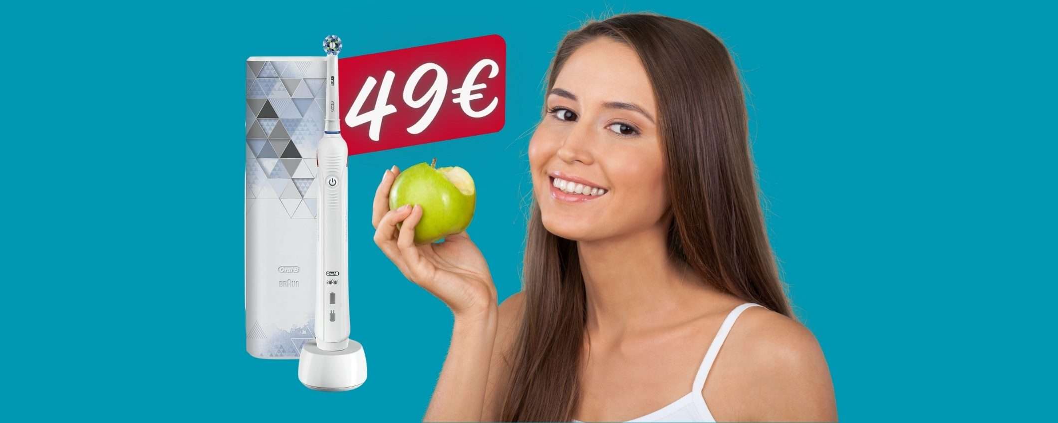 Torna al MINIMO STORICO lo spazzolino elettrico Oral-B Smart 4 (49€)