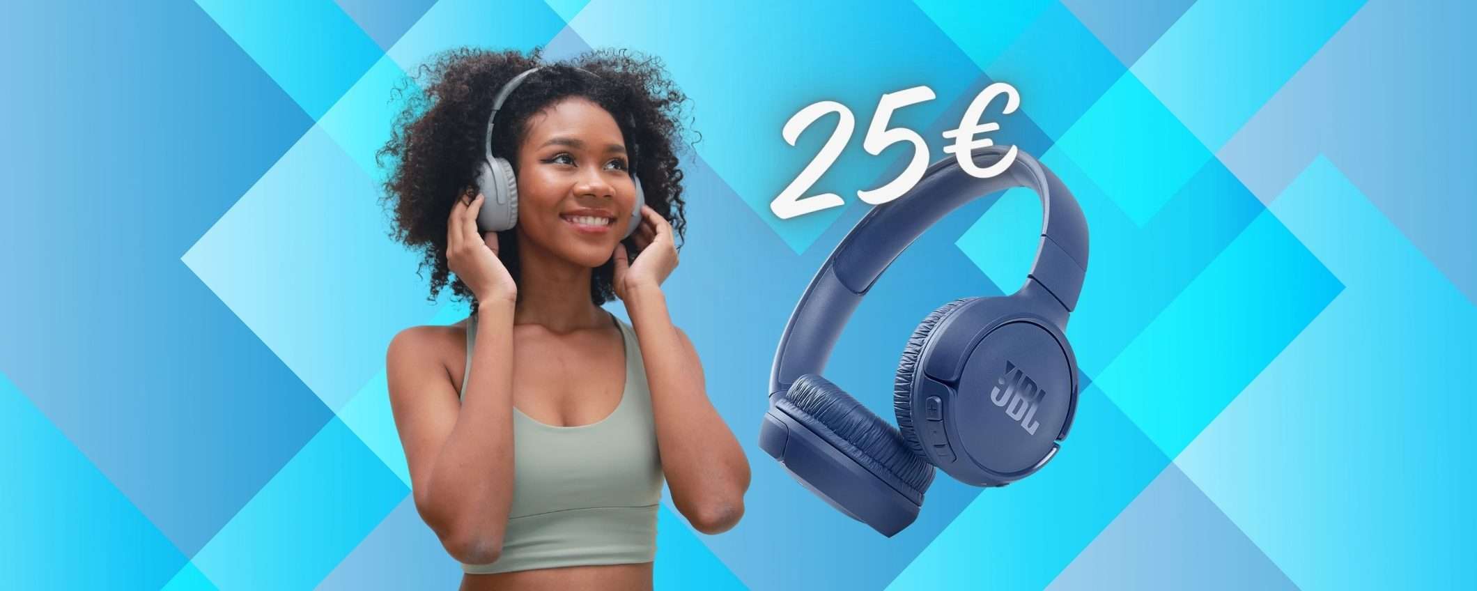 Tornano in OFFERTA le MITICHE cuffie wireless JBL Tune 510BT a 25€