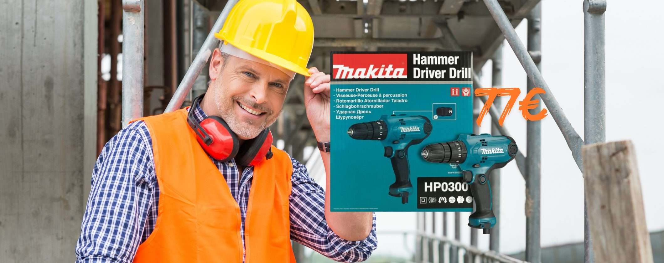 Trapano Avvitatore Makita: il RE dei trapani a soli 77€ su eBay