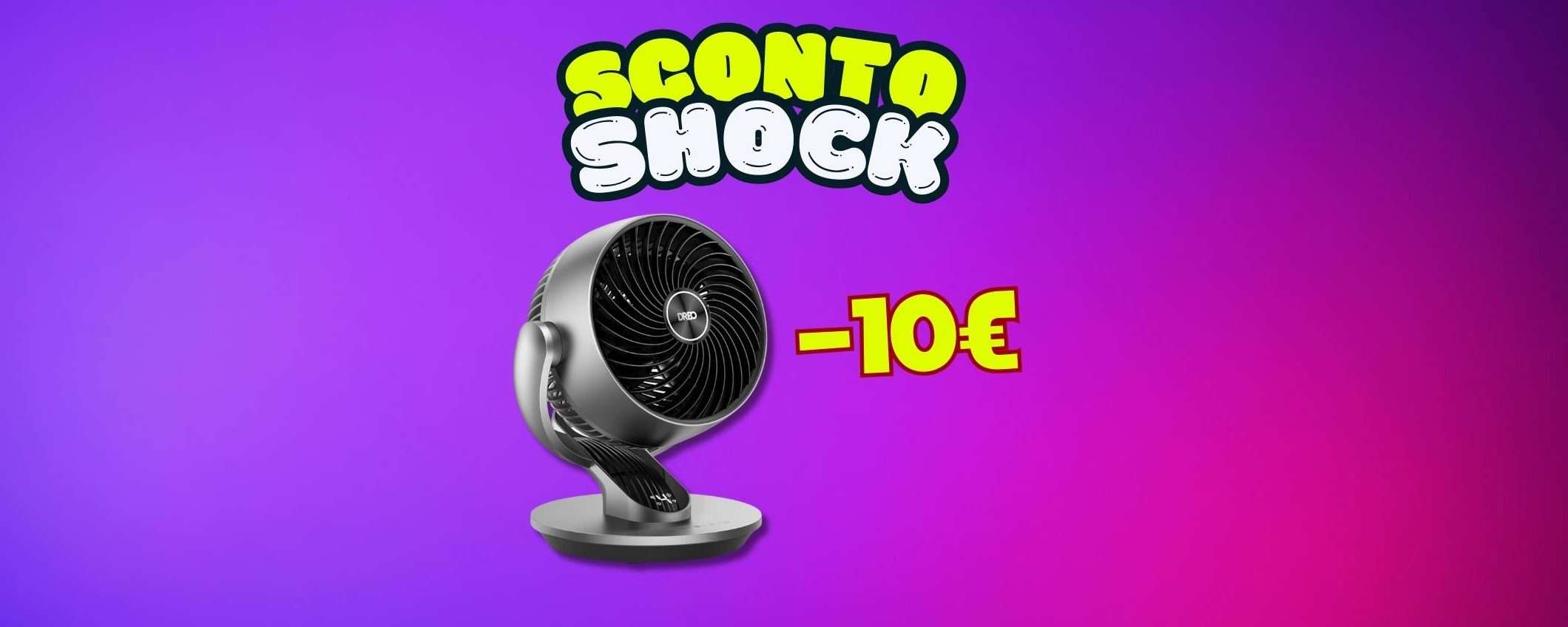 Il ventilatore Dreo ti permetterà di sopravvivere al caldo (-10€)