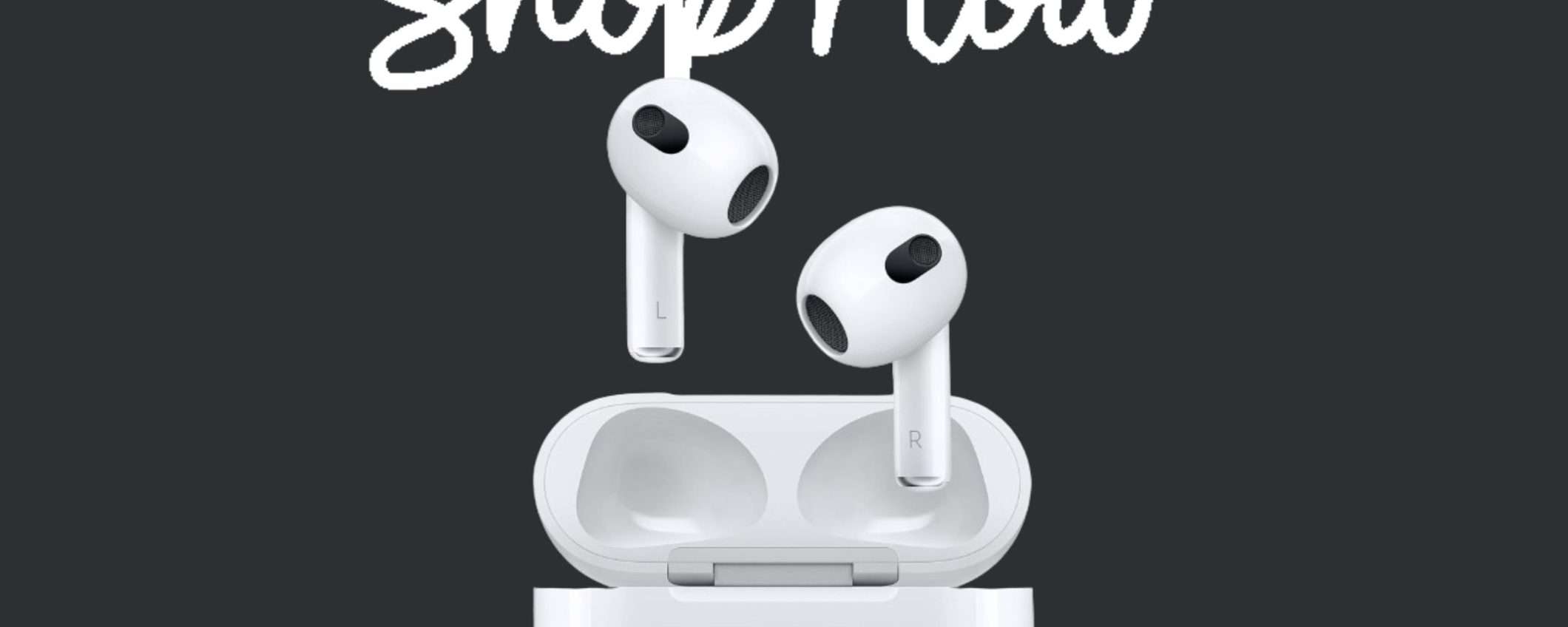 Apple AirPods (terza generazione) con custodia Lightning a 40€ in meno su Amazon