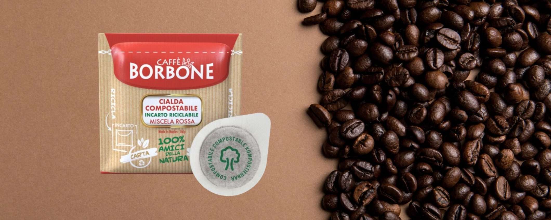 Caffè Borbone Miscela Rossa: 300 cialde ESE a soli 44€ su eBay