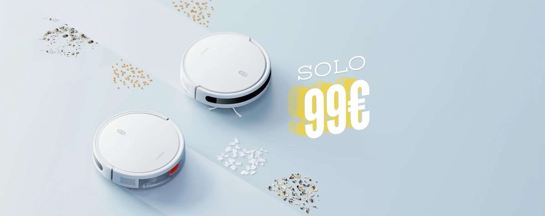 Xiaomi Robot Vacuum E12 a 99€, invece di 239€