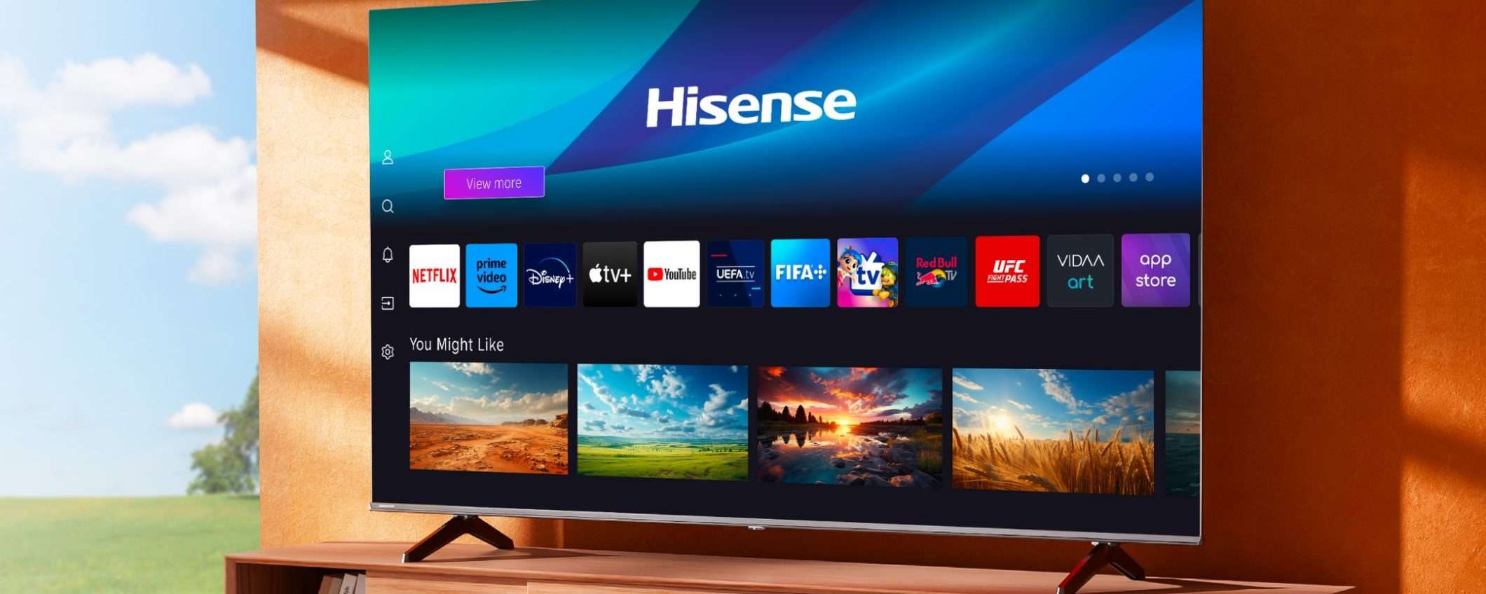 399€ per la STREPITOSA smart TV Hisense da 55