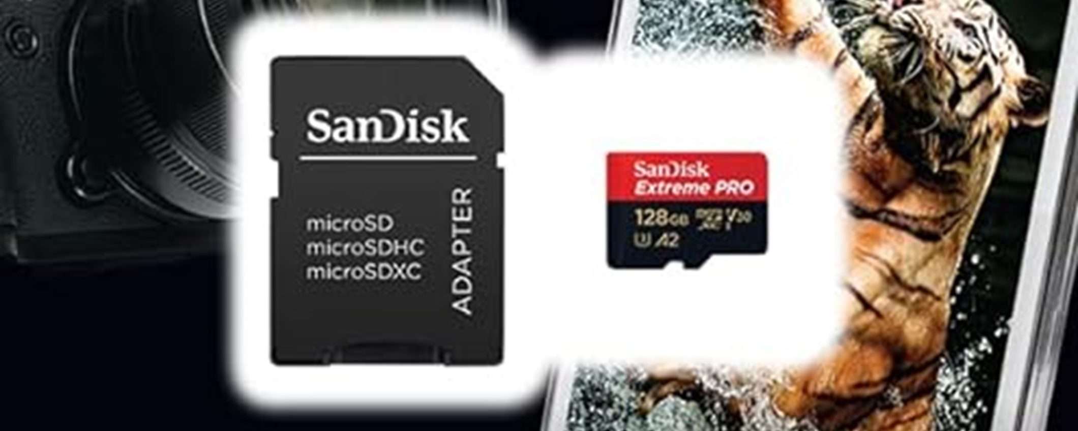 MicroSD SanDisk Extreme PRO da 128GB + adattatore SD a soli 24€ su Amazon