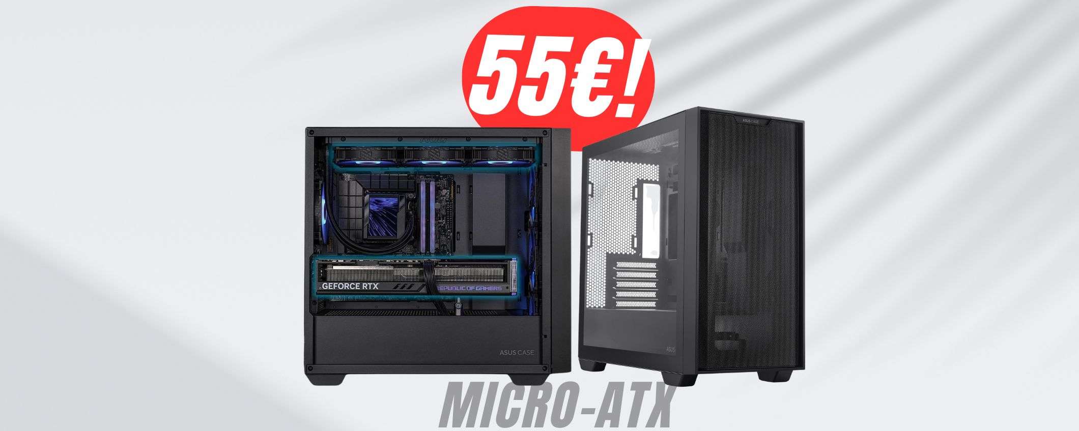 Piccolissimo e SUPER-CAPIENTE: il case di ASUS (55€) sta andando a ruba!