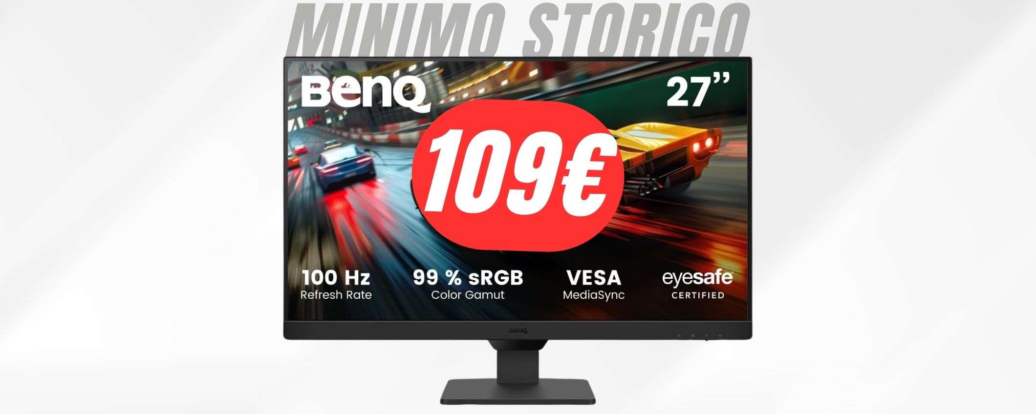 Guarda che monitor acquisti con 109€! (Full HD e 100Hz)