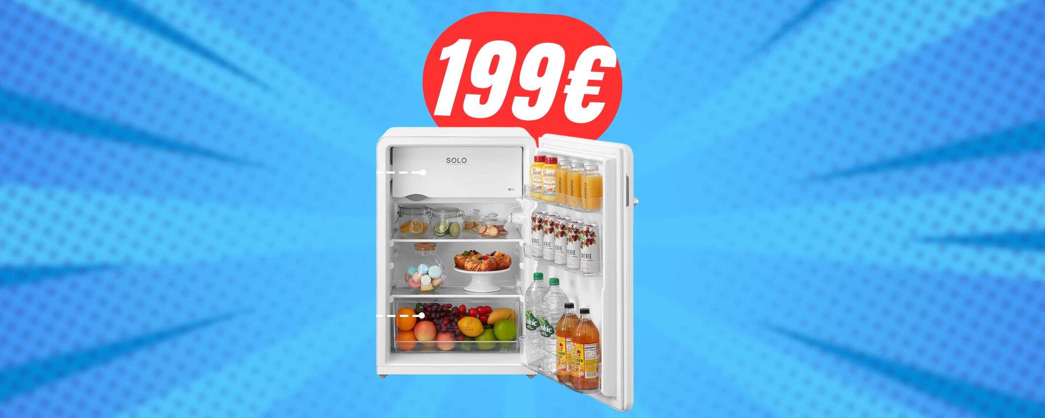 Mini-frigo con CONGELATORE a 199€?! Offerta incredibile su Amazon