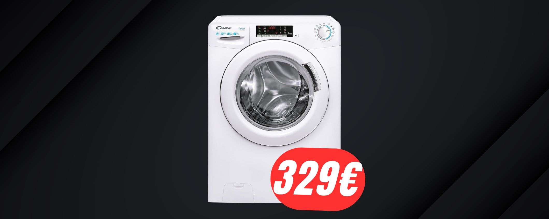 Da 514€ a 329€: questa LAVATRICE 10Kg ha tutto quello che serve!