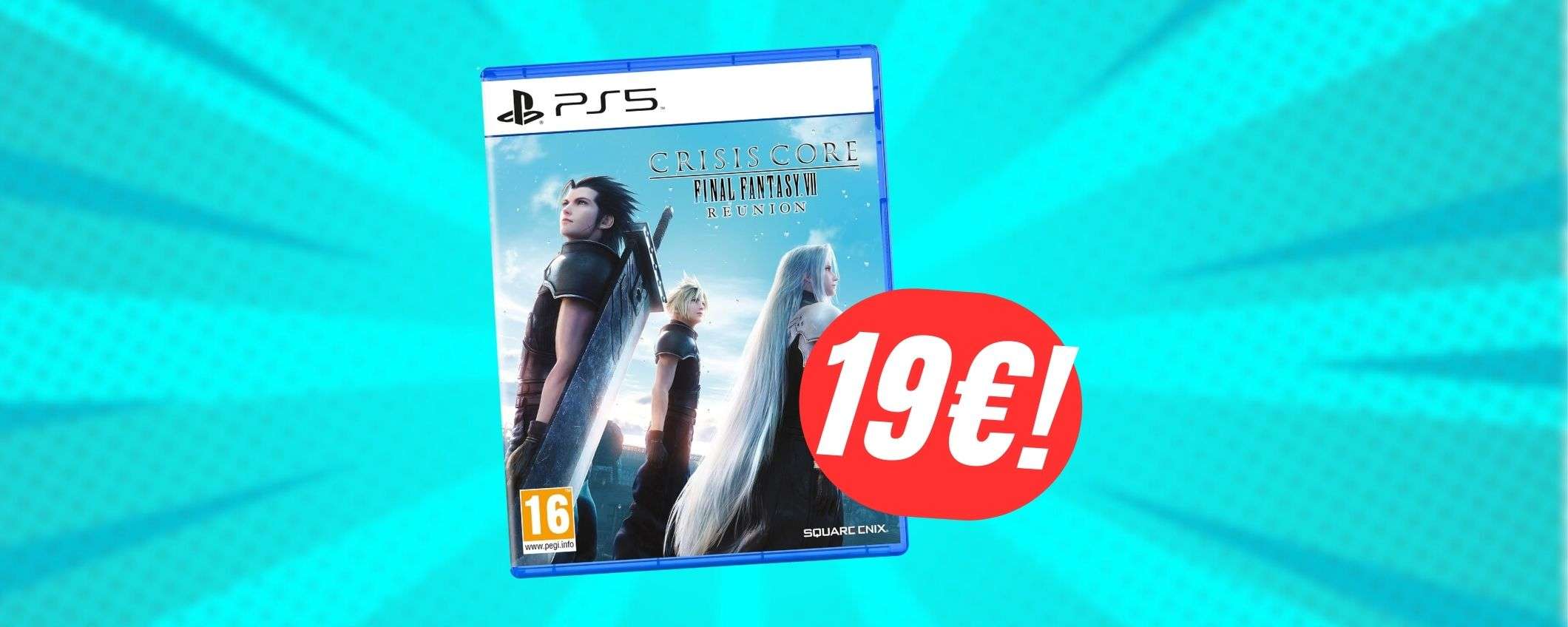 SCONTO FOLLE per Crisis Core: Final Fantasy VII (PS5) a 19€!