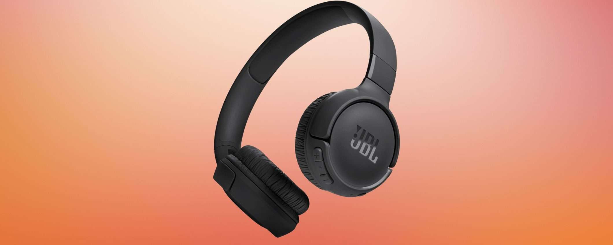 Cuffie JBL Tune 520BT: con il 40% di sconto Amazon tue ad un GRAN PREZZO