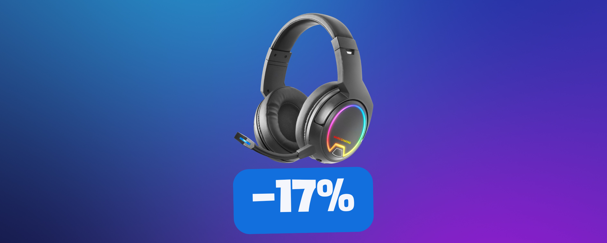 Cuffie Mars Gaming ottime e in sconto SHOCK (-17%)