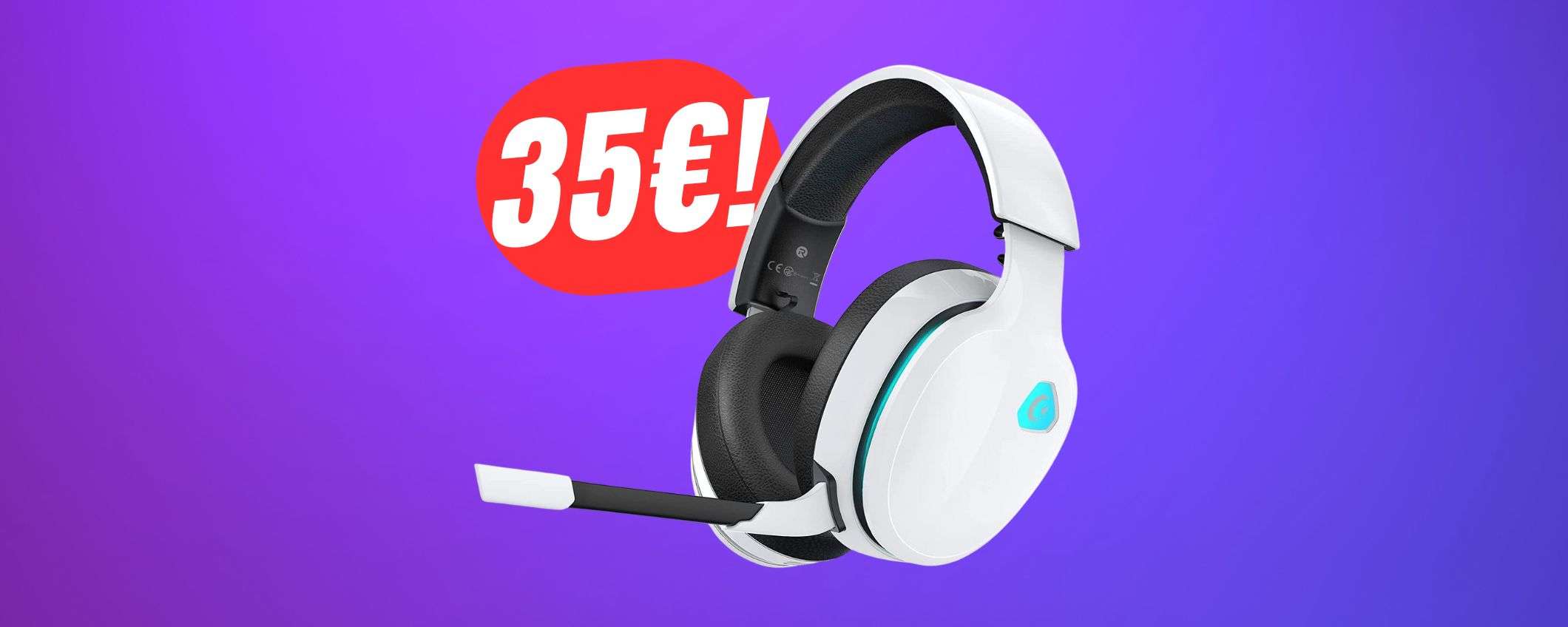 Cuffie gaming WIRELESS per tutte le console e PC: a 35€ grazie alla Gaming Week Amazon!